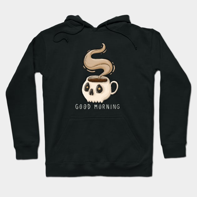 Good Morning Coffee Hoodie by Tania Tania